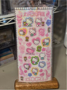 #HK-2443 Hello Kitty Laser Sticker Sheet